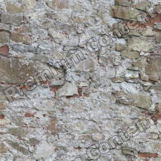Photo High Resolution Seamless Wall Stones Texture 0011